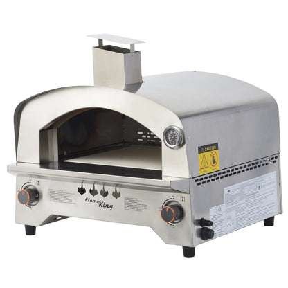 Propane Gas Pizza 13-Inch Food Outdoor Oven for Camping, Backyard, Tailgating