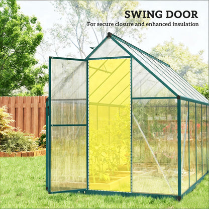 Convenient Walk-In Greenhouse Adjustable Roof Green House