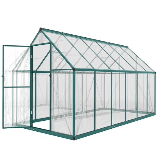 Convenient Walk-In Greenhouse Adjustable Roof Green House