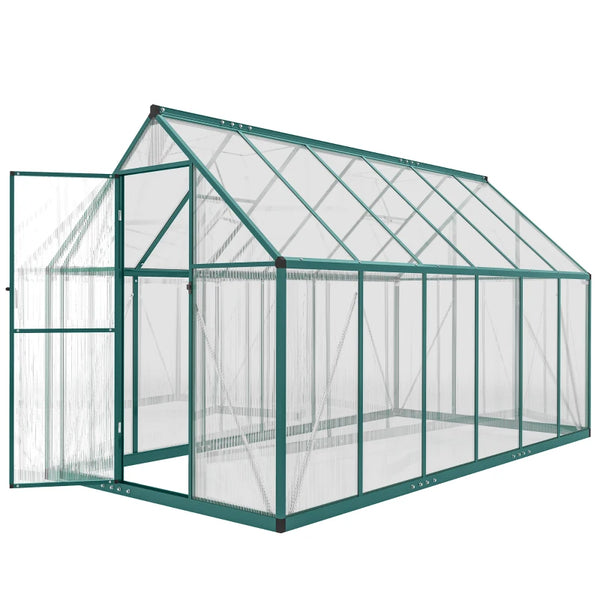 Convenient Walk-In Greenhouse Adjustable Roof Green House