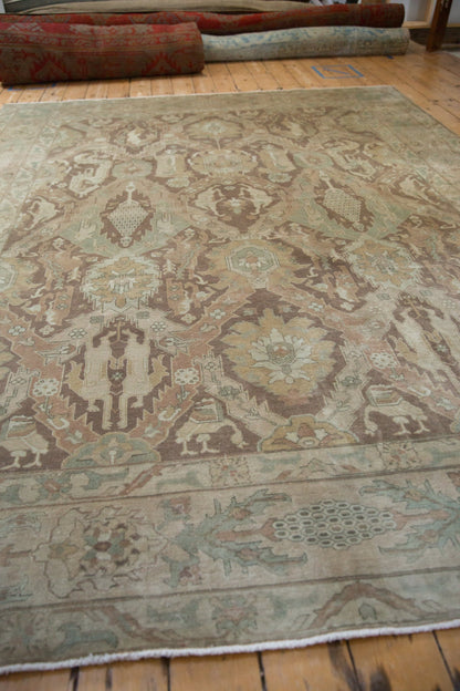 8x10.5 Vintage Distressed Sivas Carpet