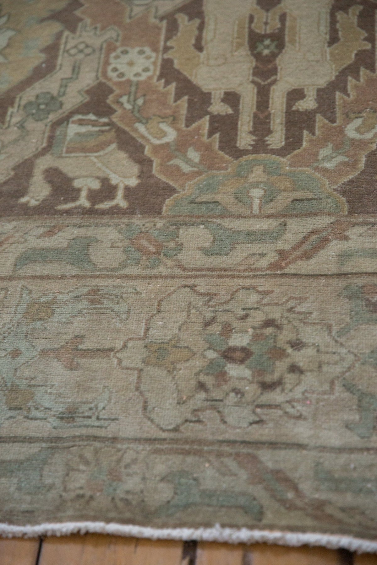 8x10.5 Vintage Distressed Sivas Carpet