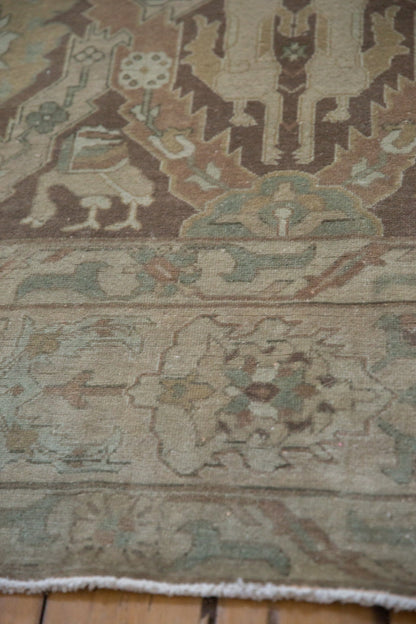 8x10.5 Vintage Distressed Sivas Carpet
