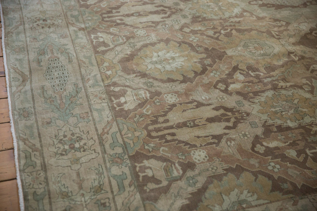 8x10.5 Vintage Distressed Sivas Carpet