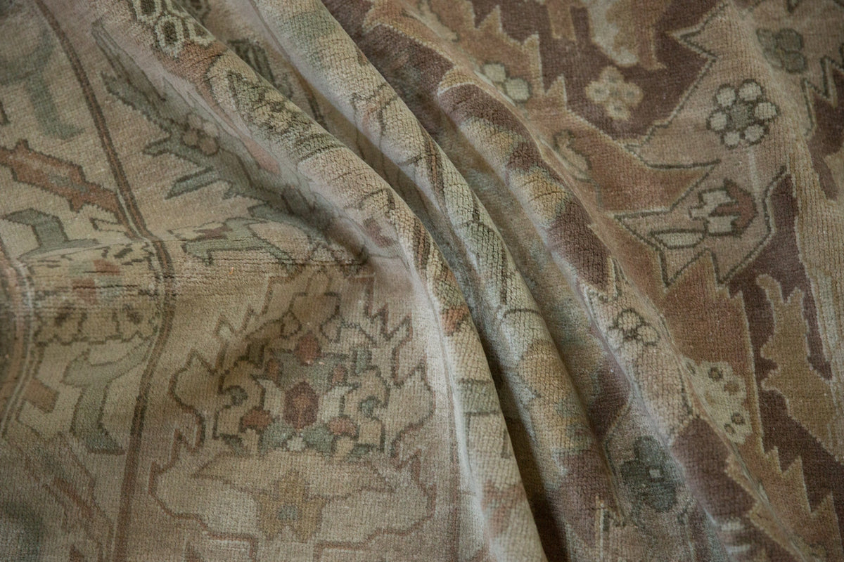 8x10.5 Vintage Distressed Sivas Carpet