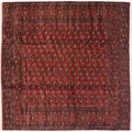10x10 Vintage Fine Bokhara Square Carpet